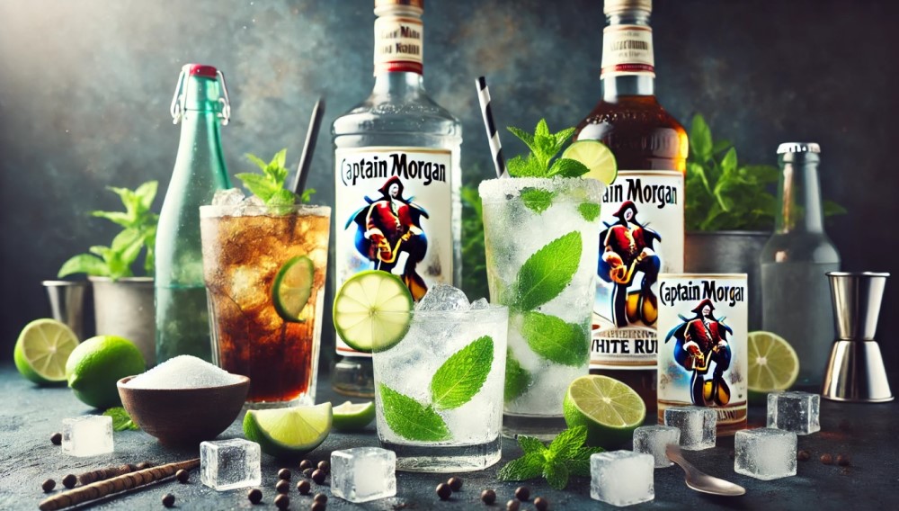 З чим пити білий ром Captain Morgan.jpg